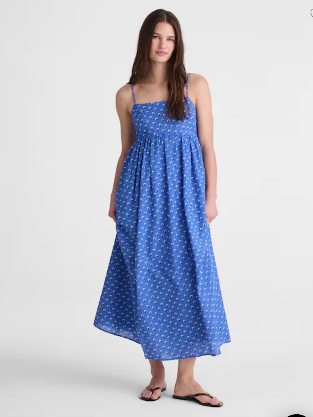 Madewell empire waist midi dress NWOT
